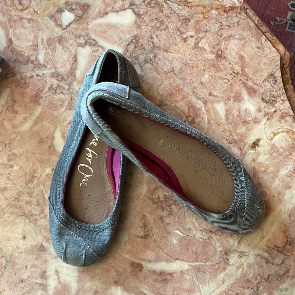 Toms Denim Ballet Flats